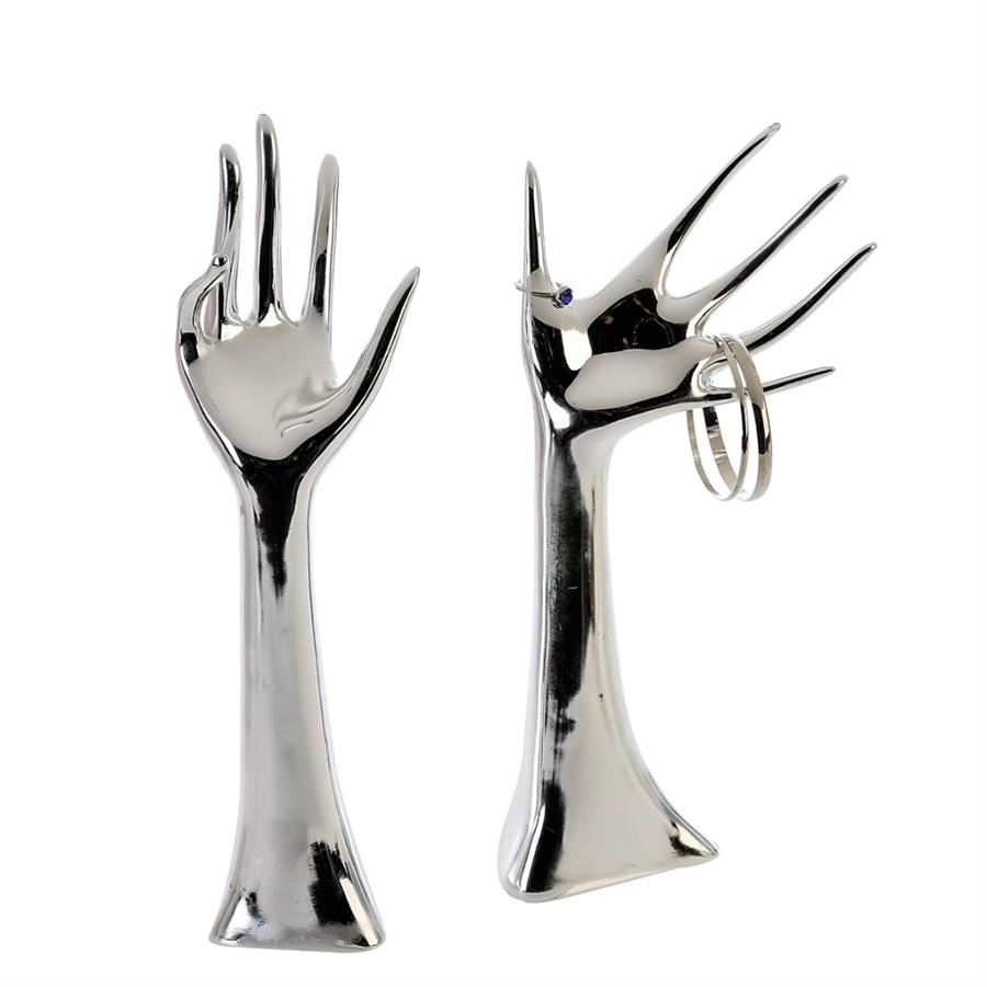 Gılde 2'Li Takı El Sentetik Reçine Gümüş Renkli H.31 cm