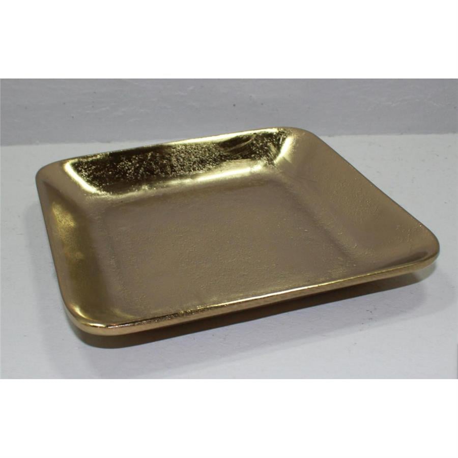 Gold Kare Kase 19X19Cm