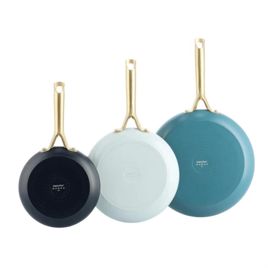 Greenpan Shades Coastal 3'Lü Tava Seti 20-24-28 Cm