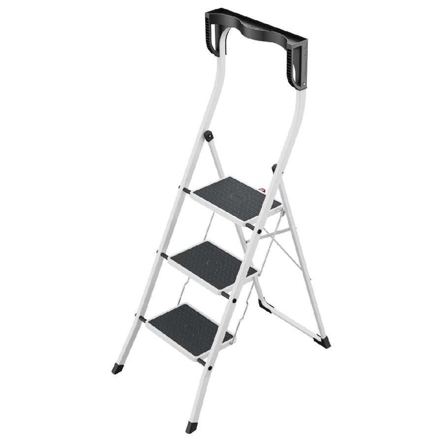 Hailo K75 Comfortlıne 3 Basamaklı Merdiven Beyaz Renk