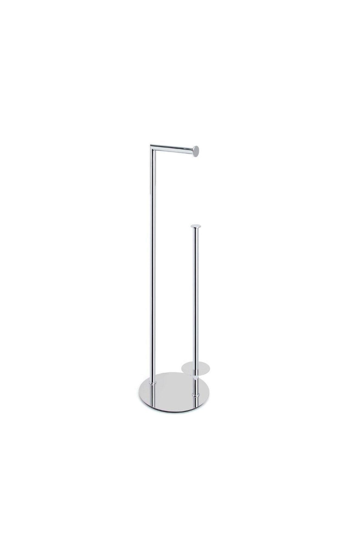 Hareketli Tuvalet Kağıtlığı Krom Renk 718X200X213 mm