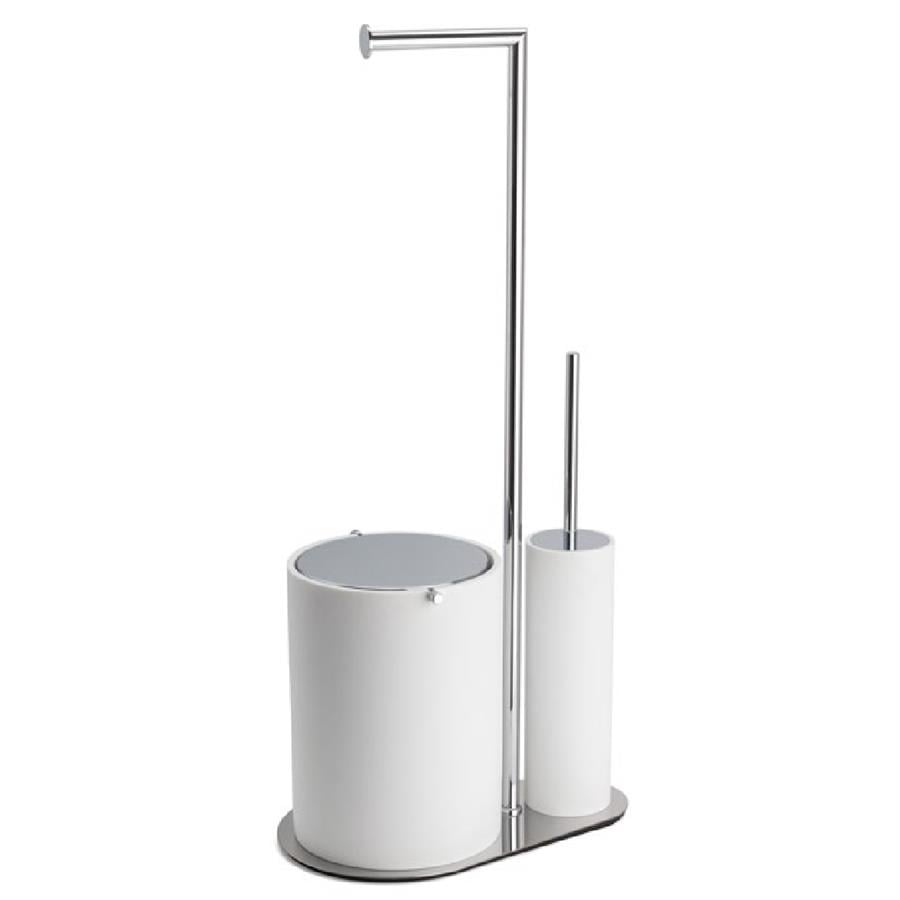 Hareketli Wc Set Beyaz/Krom Renk 719X211X350 Mm