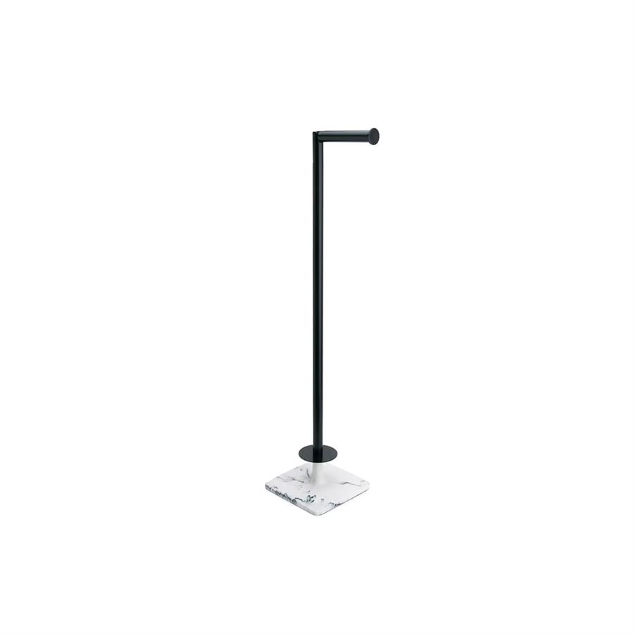 Hareketli Yedek Kağıtlık Mermer Deseni-Siyah 707X156X212 Mm