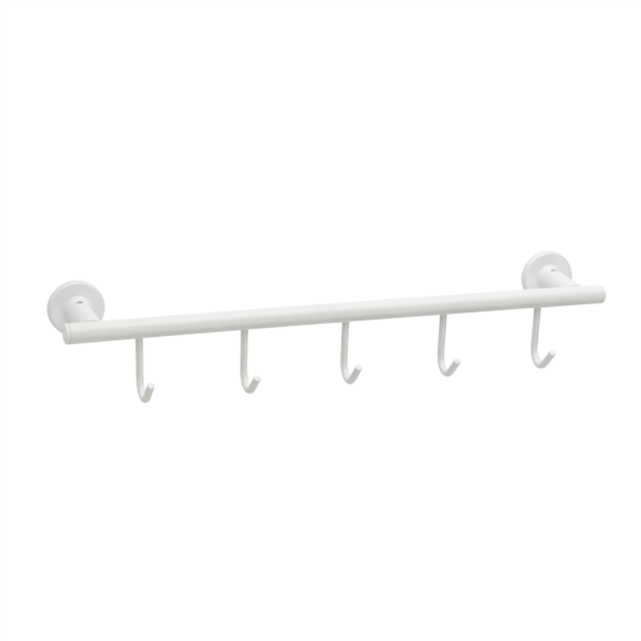 Hoop Duvara Montajlı Uzun Havluluk Beyaz 45 cm