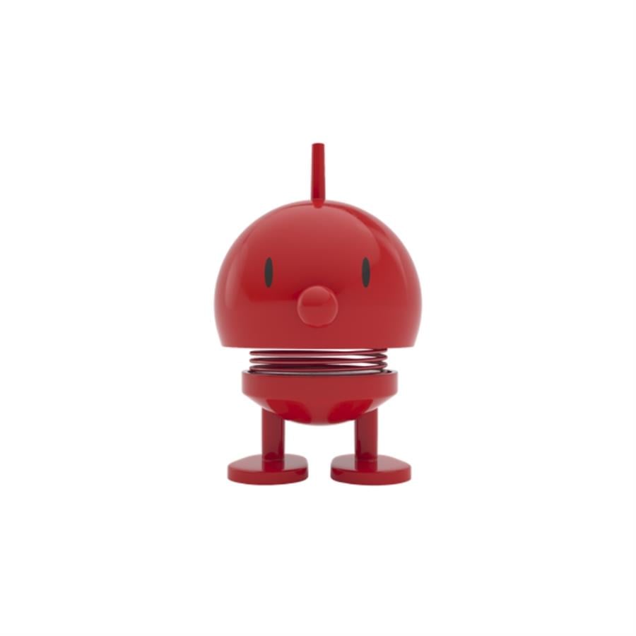 Hoptimist Bumble Sallanan Figür, Dekorasyon Small Red 7,6 X 5,8 cm (Gülümse) 