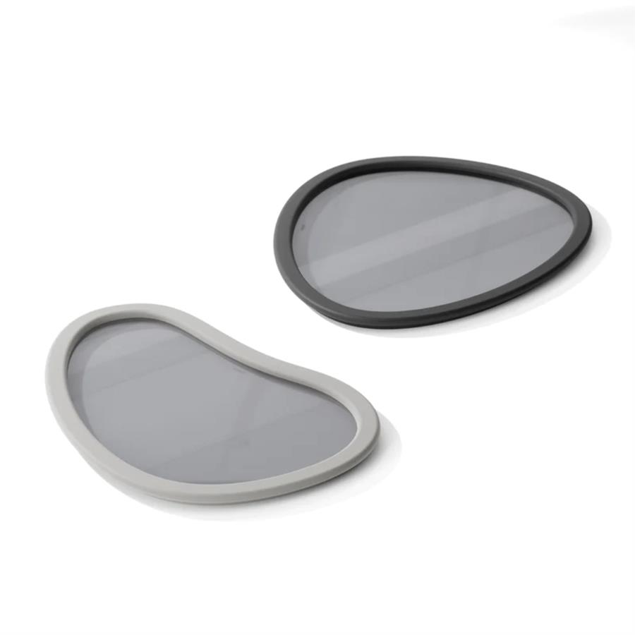 Hub 2'Li Set Gri Tepsi