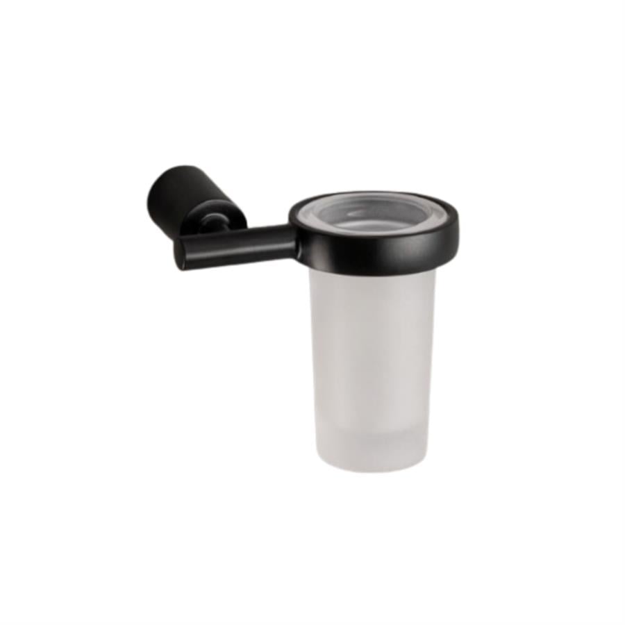 Icon Diş Fırçalığı Cam/Siyah Renk 124X102X131 Mm