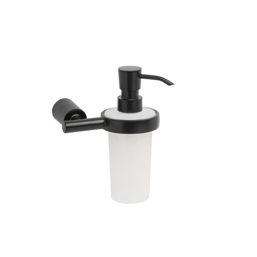 Icon Duvara Montajlı Sıvı Sabunluk Siyah 250 ml