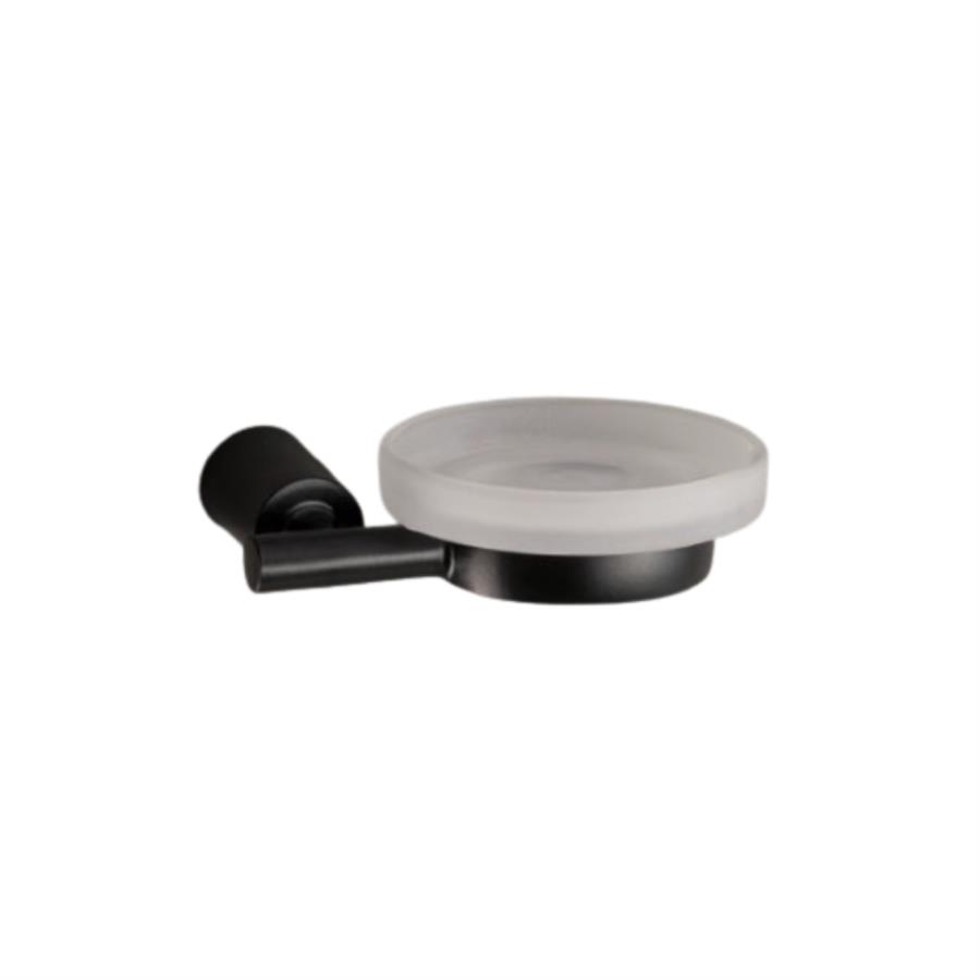 Icon Sabunluk Cam/Siyah Renk 43X117X118 Mm