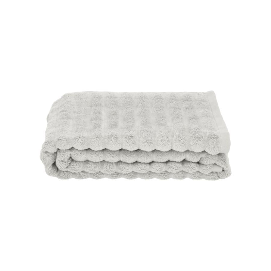Inu Banyo Havlusu Yumuşak Gri %100 Pamuk 70x140 cm