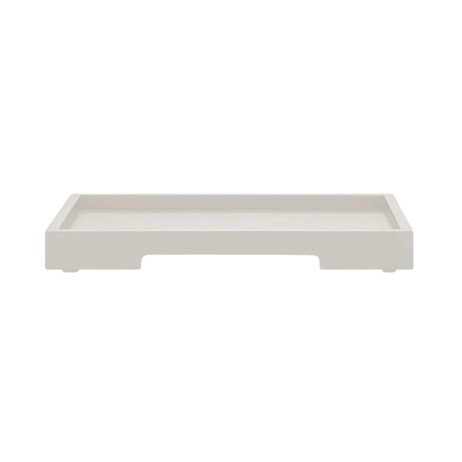 KASANE MDF Tepsi Ay Işığı Rengi S Boy 24x19x3 cm