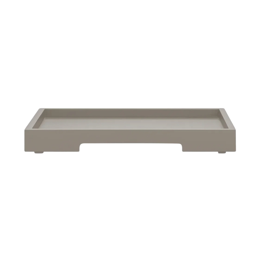 KASANE MDF Tepsi Ay Kumru Rengi S Boy 24x19x3 cm