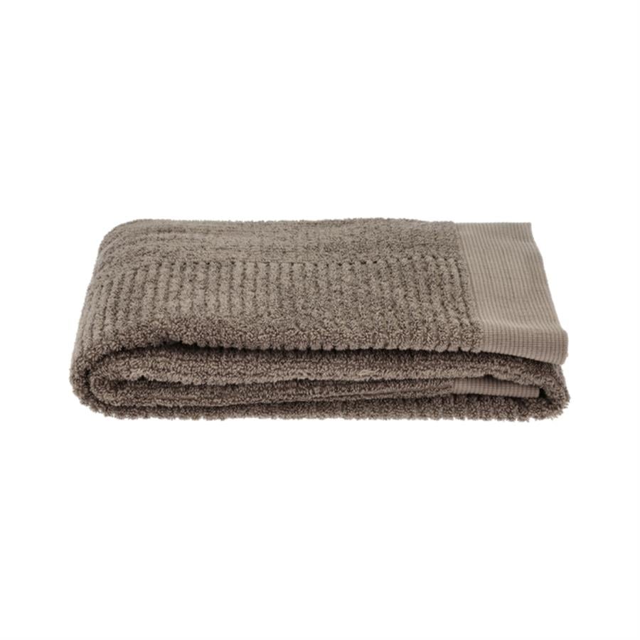 Klasik Havlu Taupe %100 Pamuk 50x70 cm