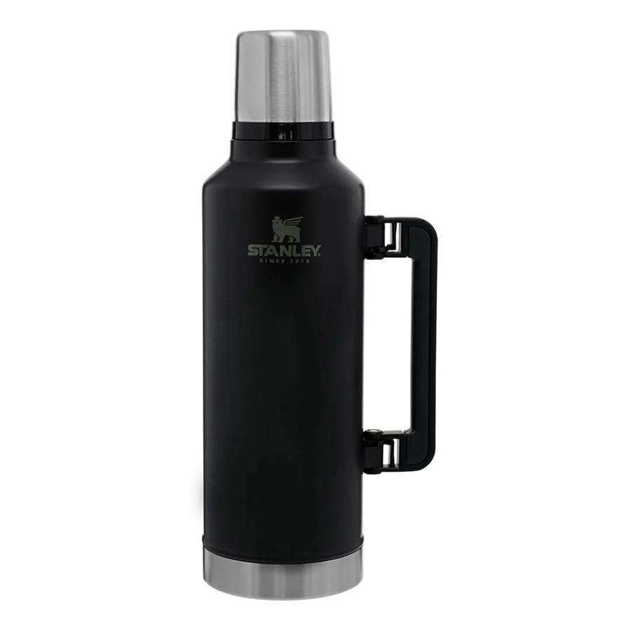 Klasik Vakumlu 2.3 Litre Çelik Termos - Siyah