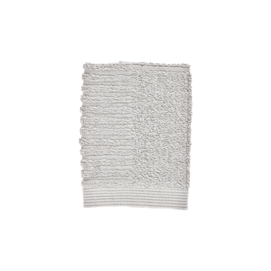 Klasik Yüz Havlusu Soft Gri %100 Pamuk 30x30 cm