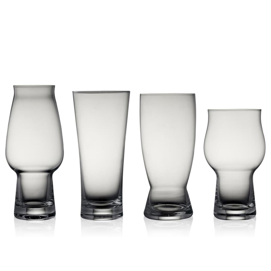 Kristal Bira Bardağı 4 Adet 19,5 Cm