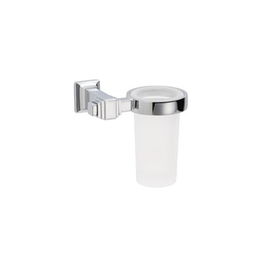Kubıc Diş Fırçalığı Cam/Krom Renk 129X102X131 Mm