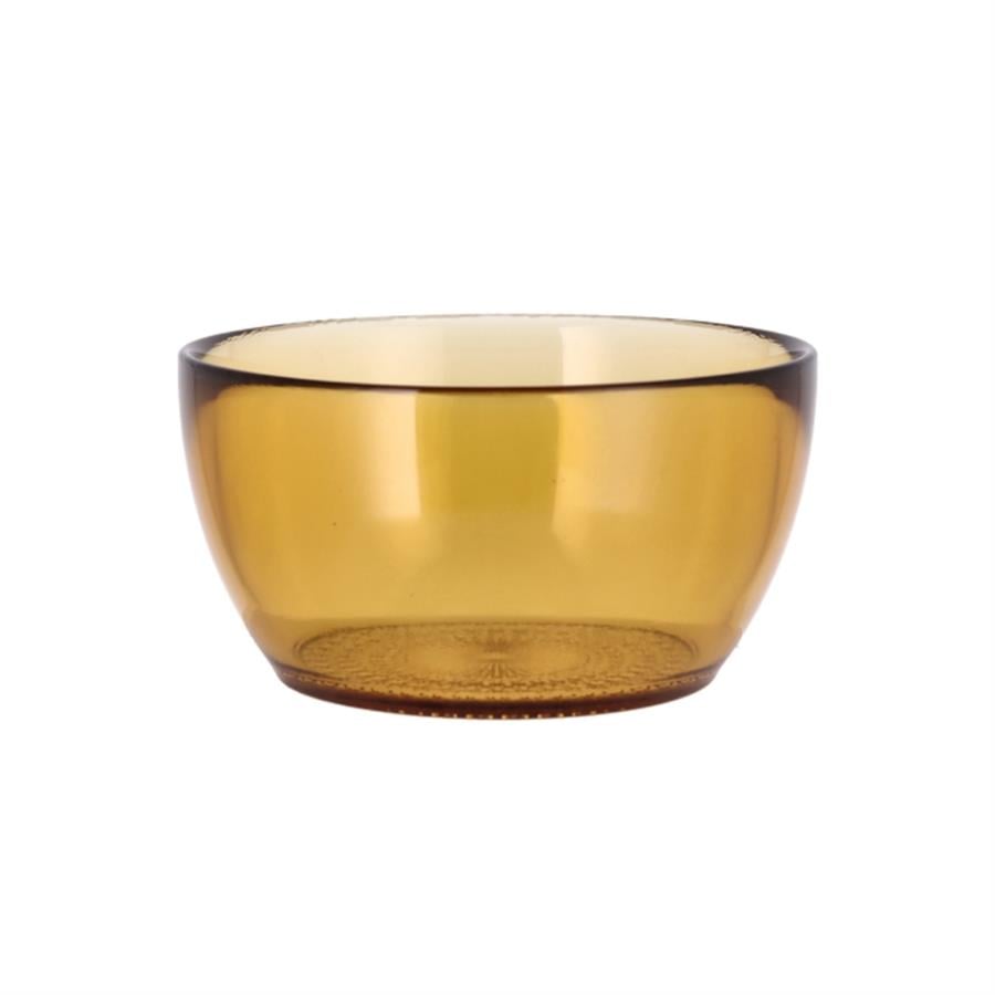 Kusintha Cam Tabak Amber Çap:12 Cm