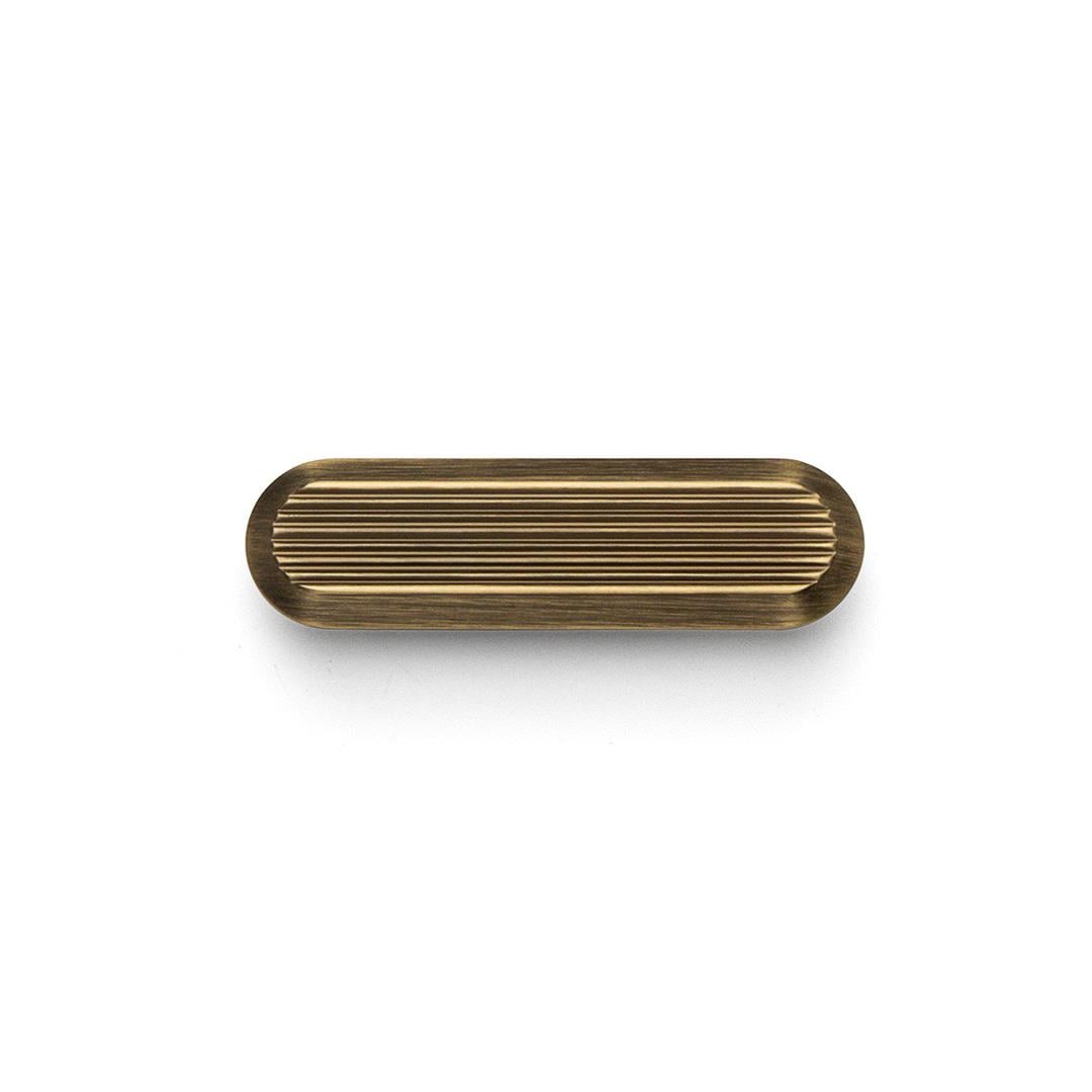 Line-Çizgili Kulp 64 Mm Antik Renk Tek Adet