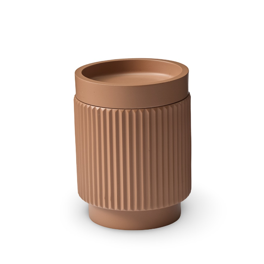 Lumi Kanallı Pamukluk - Terracotta
