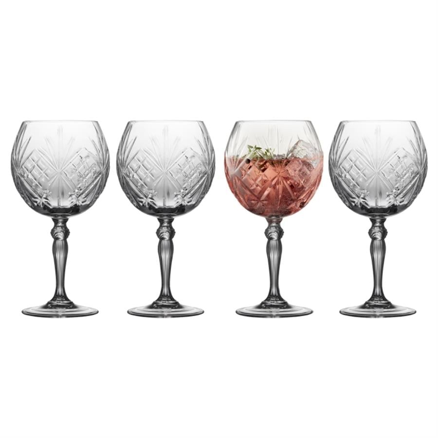 Melodia Kristal Cin Tonik Bardağı 4 Adet 65 Cl