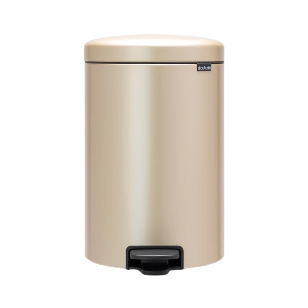 Newıcon Champagne Pedallı Çöp Kutusu 20 L 