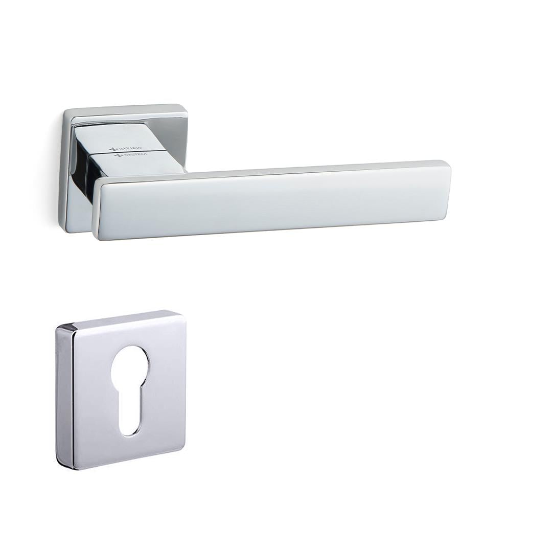 Norma Rozetli Kapı Kolu Krom Rengi