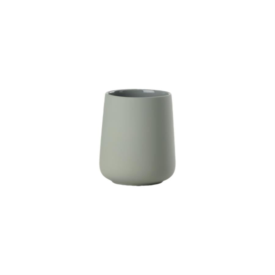 Nova One Diş Fırçası Kupası Matcha Yeşili 10 cm - Çap:8 cm