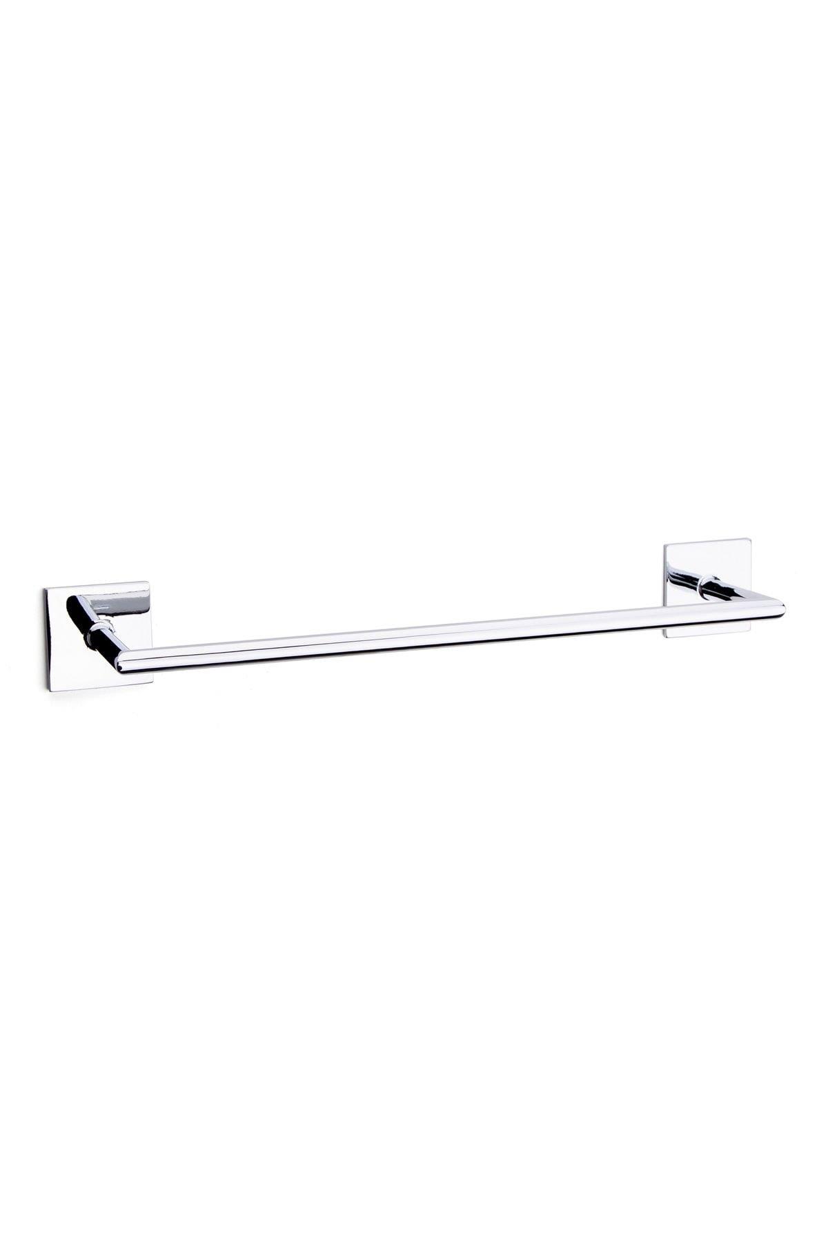 Nowo Duvara Monte Yapışkanlı Uzun Havluluk Krom Renk 45X68X335 mm