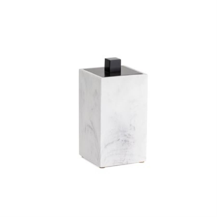 Pamukluk Mermer Deseni/Siyah Renk 146X73X73 Mm