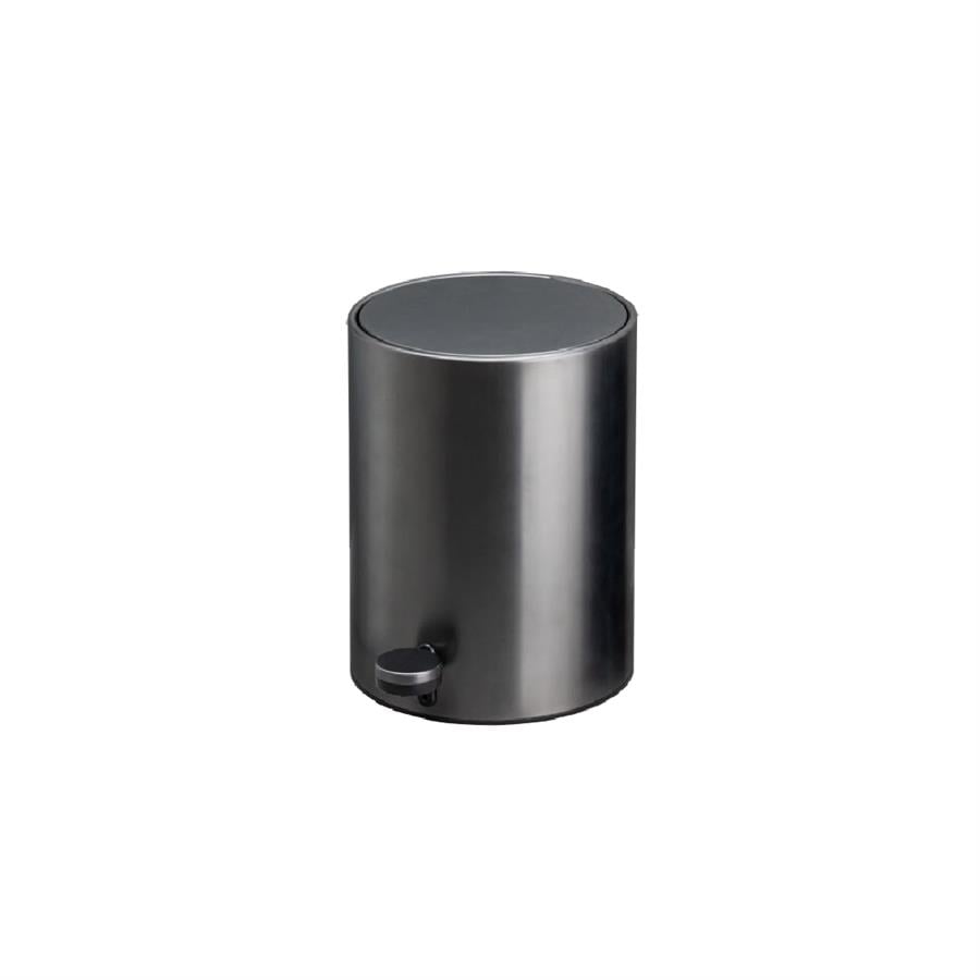 Pedallı Füme Çöp Kovası 3 Lt Füme Renk 265X203X203 Mm