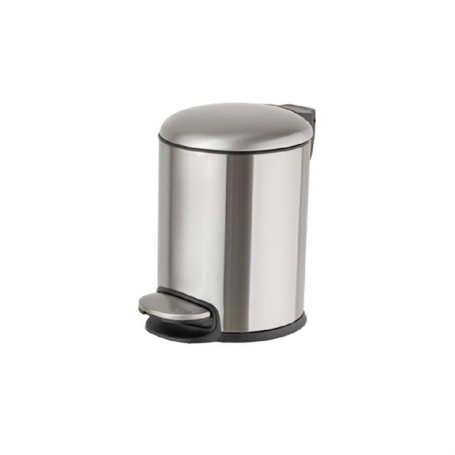 Pedallı Saten Çöp Kovası 3 Lt / 265X203X203 Mm