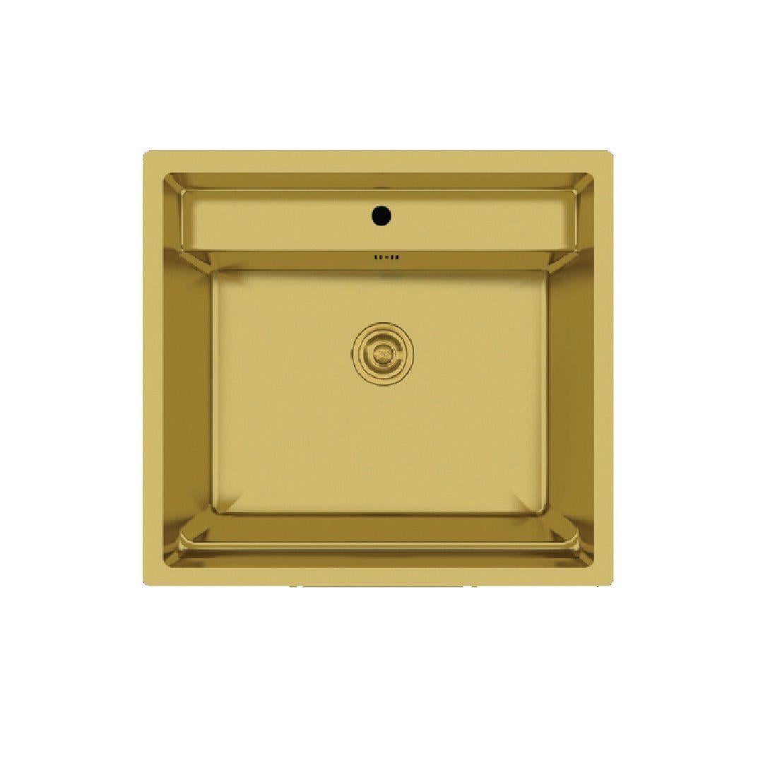POLİ 6301 ALTIN 580x510 mm EVİYE