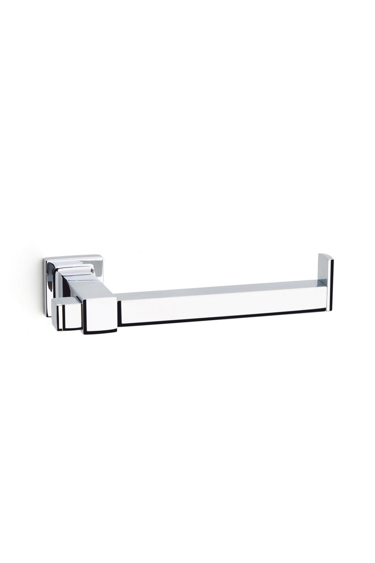 Q-Lıne Tuvalet Kağıtlığı Krom Renk 41X73X157 mm