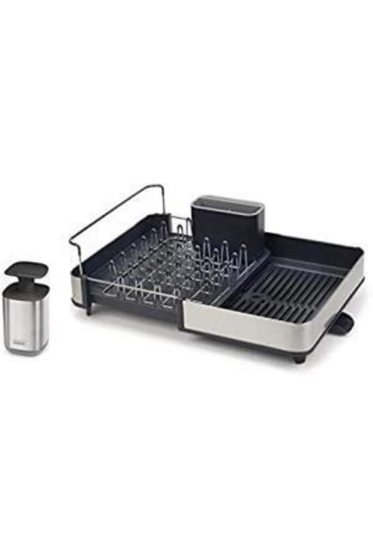 Rethink 2 Parça Paslanmaz Çelik Bulaşıklık Ve Sıvı Sabunluk Seti 85189