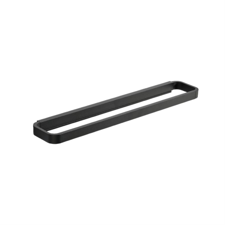 Rim Duvara Monte Havlu Askısı Siyah 44X7.5X2.5 cm