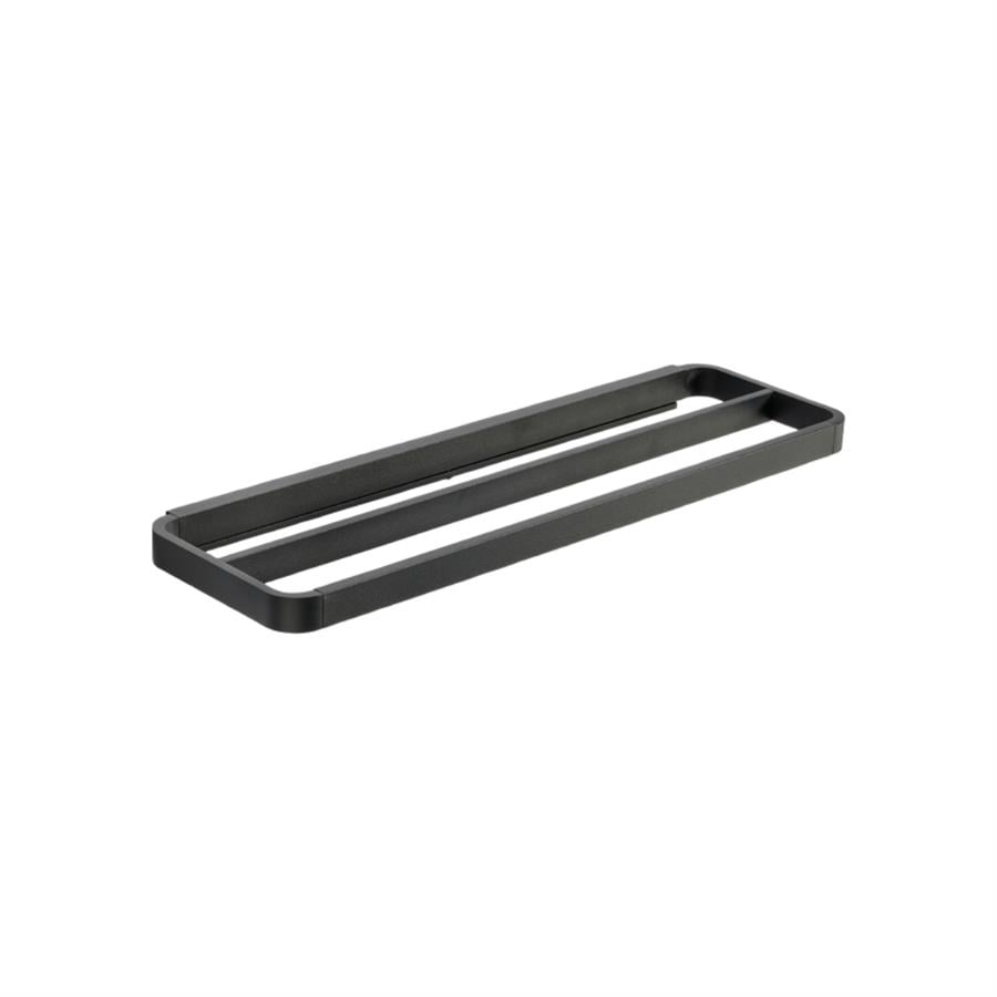 Rim Duvara Monte Havlu Askısı Siyah 44X12.5X2.5 cm