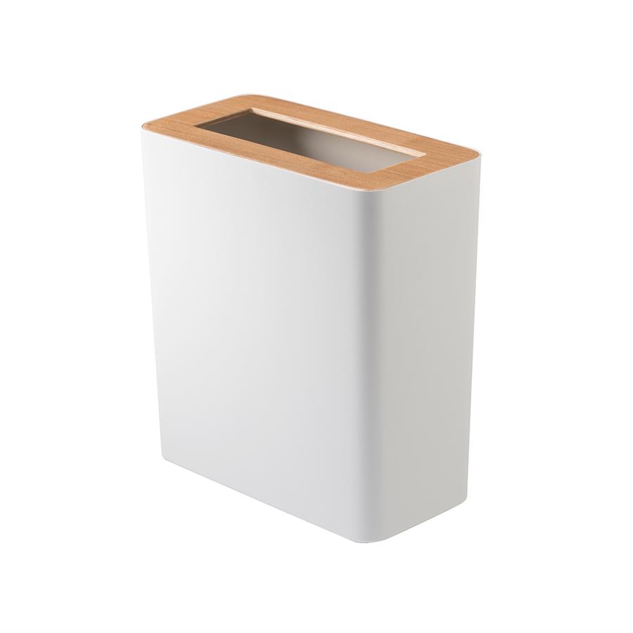 Rin Dikdörtgen Beyaz Çöp Kovası