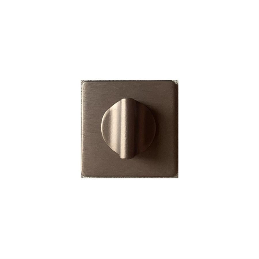 RO11 Kapı Kolu Rozeti WC Fırçalı Bronz 52x52x9 mm