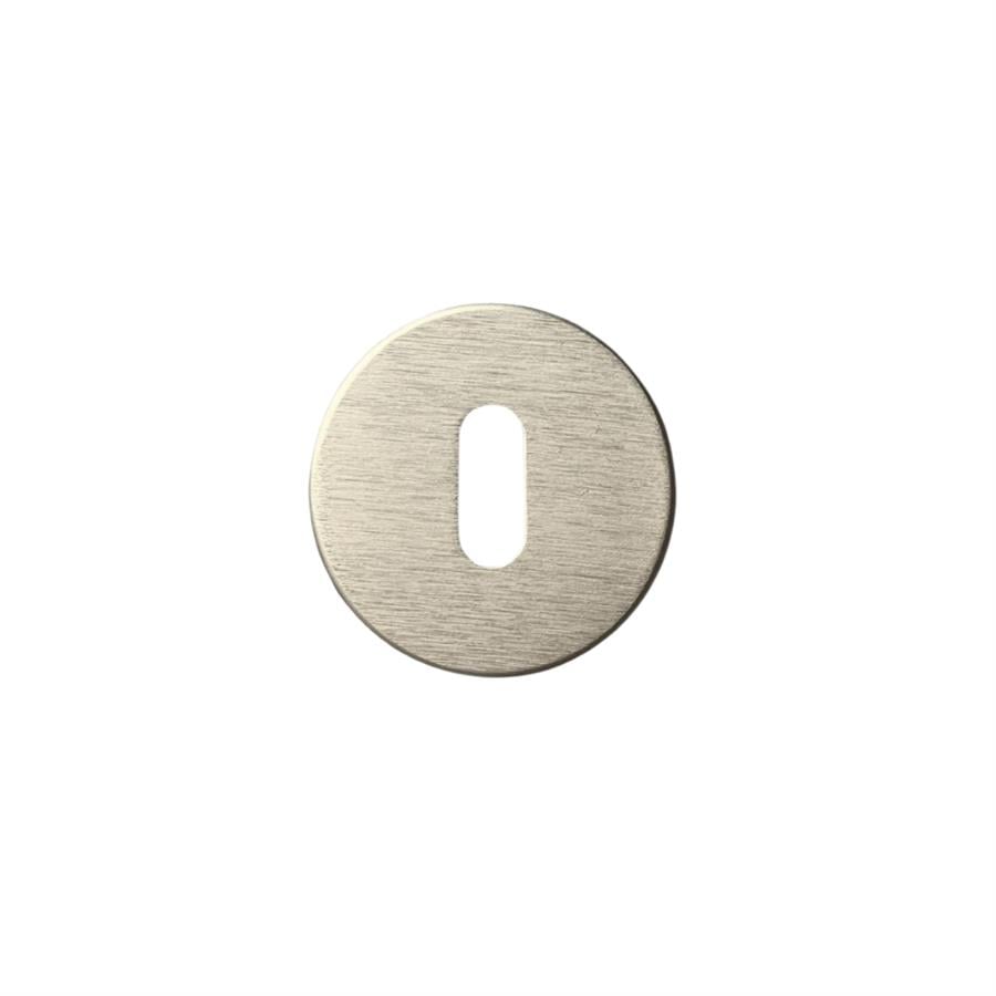 RO12 Kapı Kolu Rozeti Oda Fırçalı Saten 52x52x9 mm