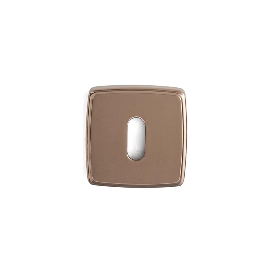 RO13 Kapı Kolu Rozeti Oda Rose Renk 52x52x11 mm