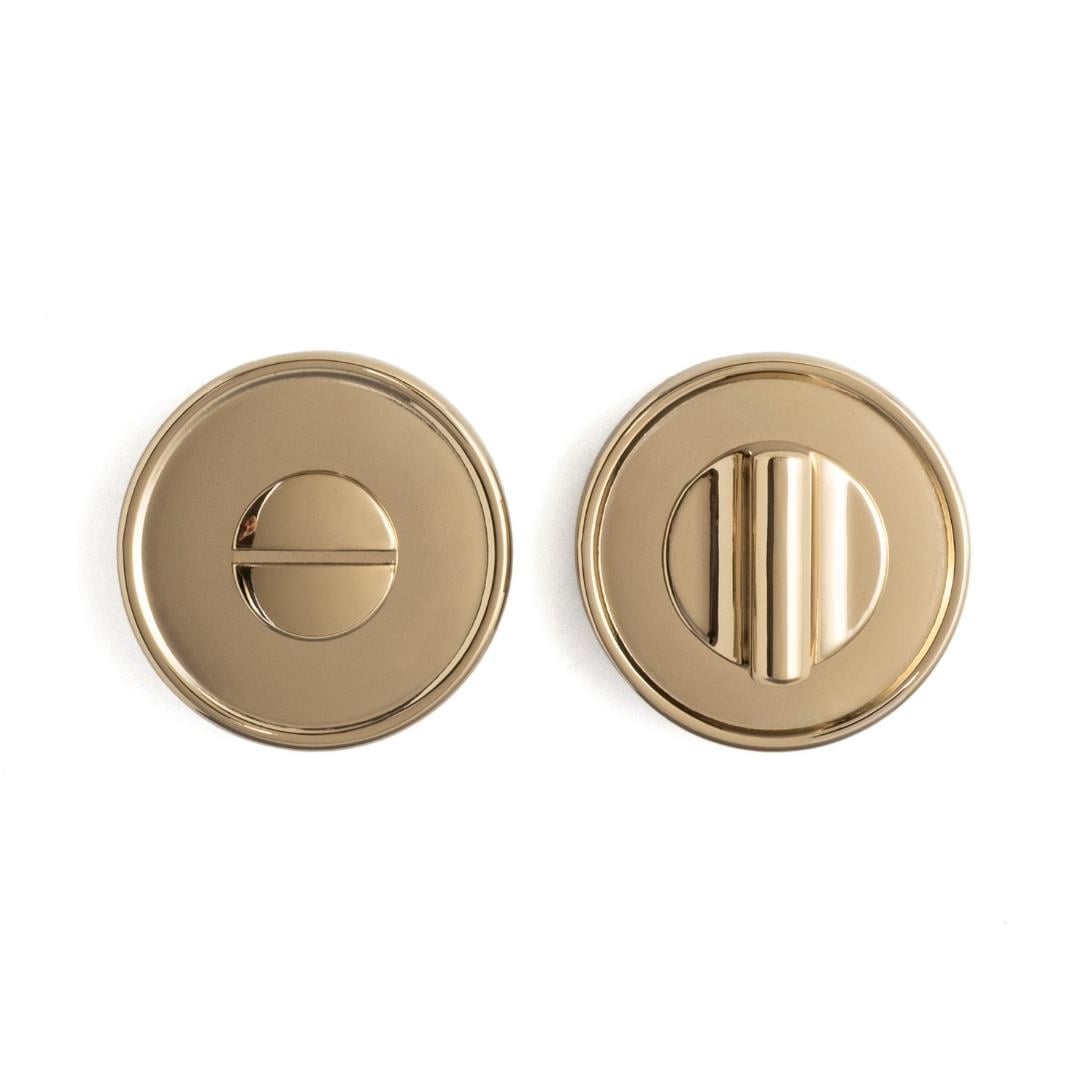 RO14 Kapı Kolu Rozeti Wc Altın Renk 52x52x11 mm