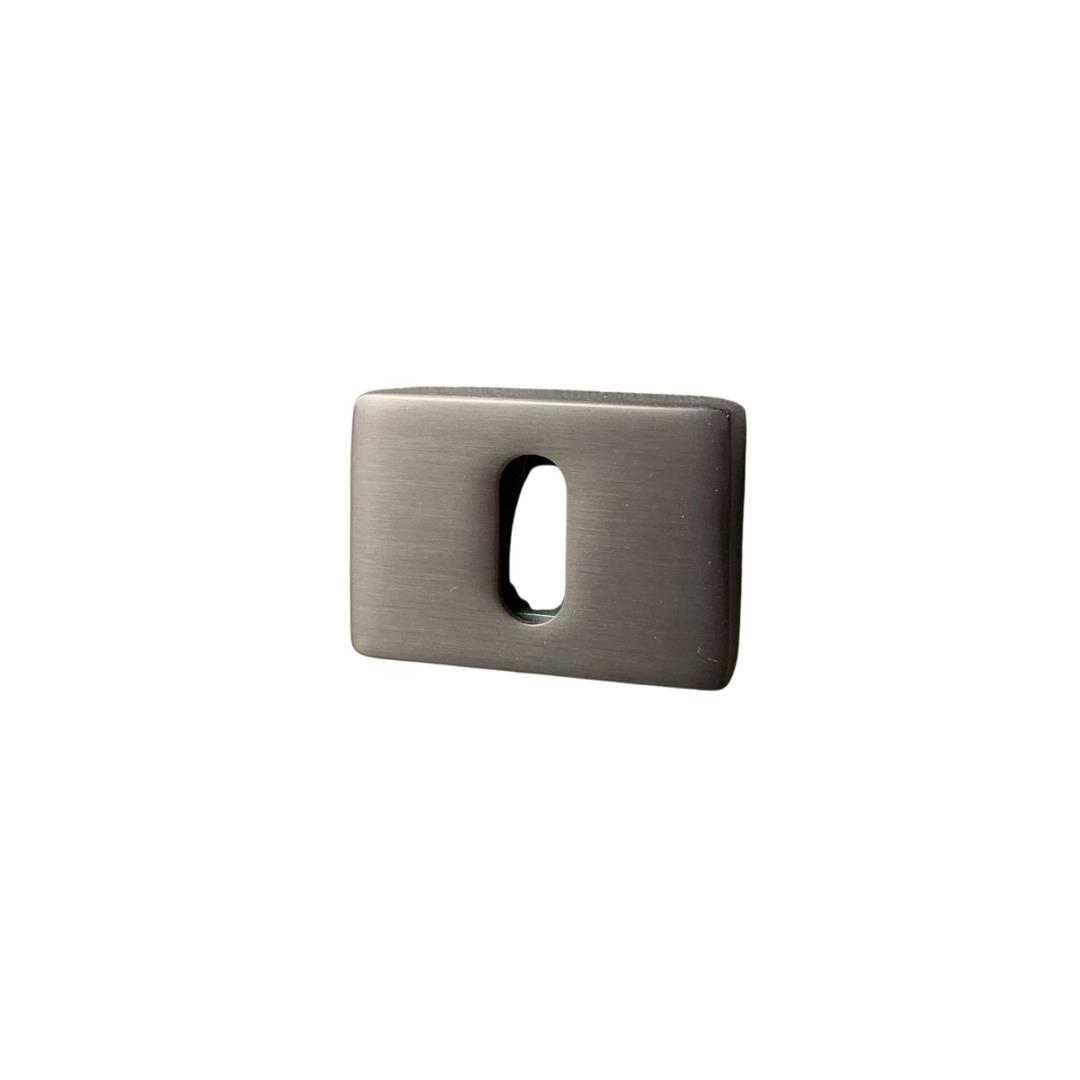 RO15 Kapı Kolu Rozeti Oda Füme 53x37x11 mm