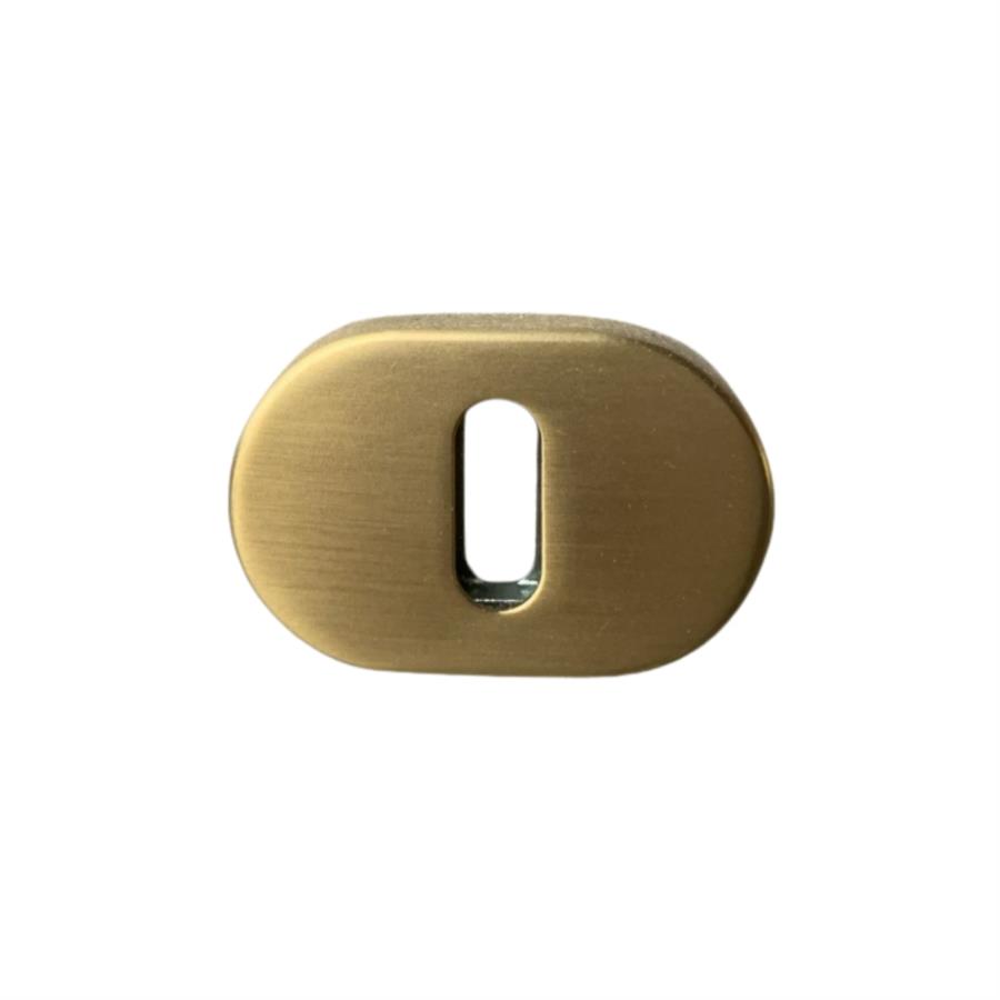RO16 Kapı Kolu Rozeti Oda Gold Branch 58x37x11 mm