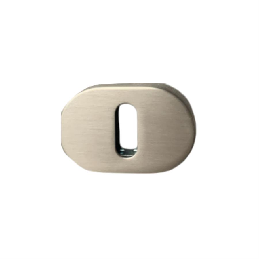 RO16 Kapı Kolu Rozeti Oda Nikel Saten Mat 58x37x11 mm