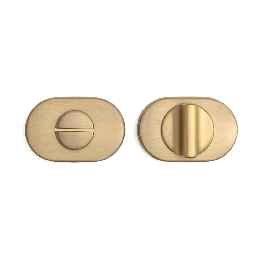 RO16 Kapı Kolu Rozeti WC Gold Branch 58x37x11 mm