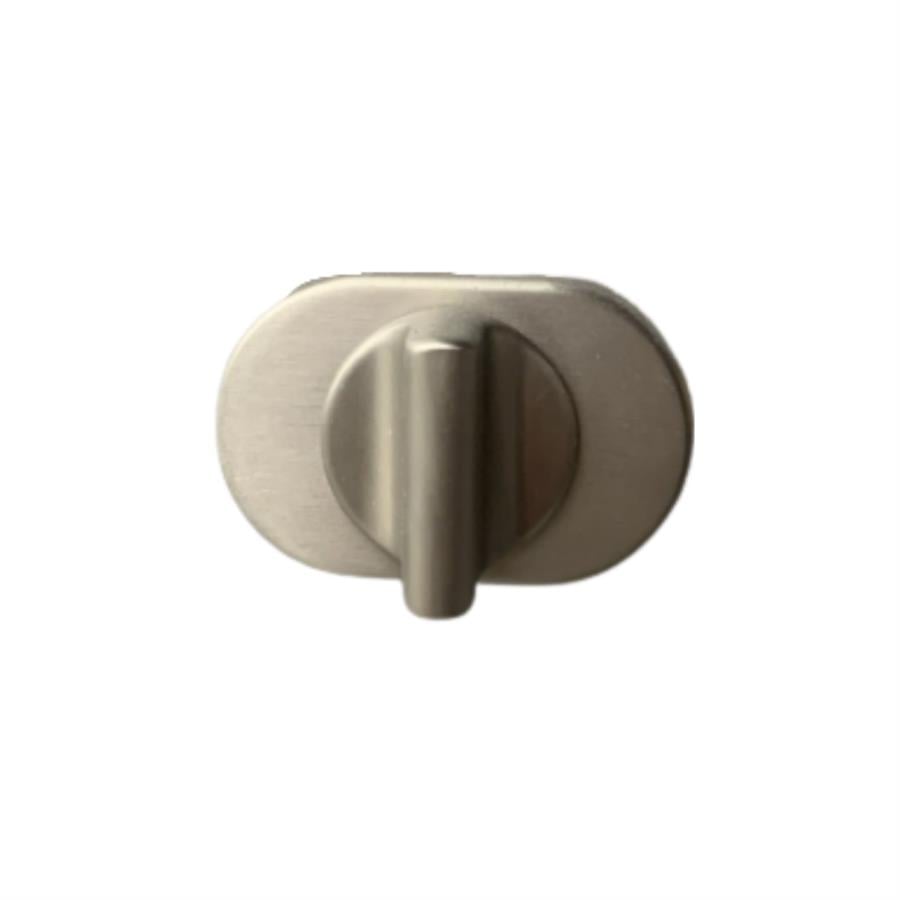 RO16 Kapı Kolu Rozeti WC Nikel Saten Mat 58x37x11 mm