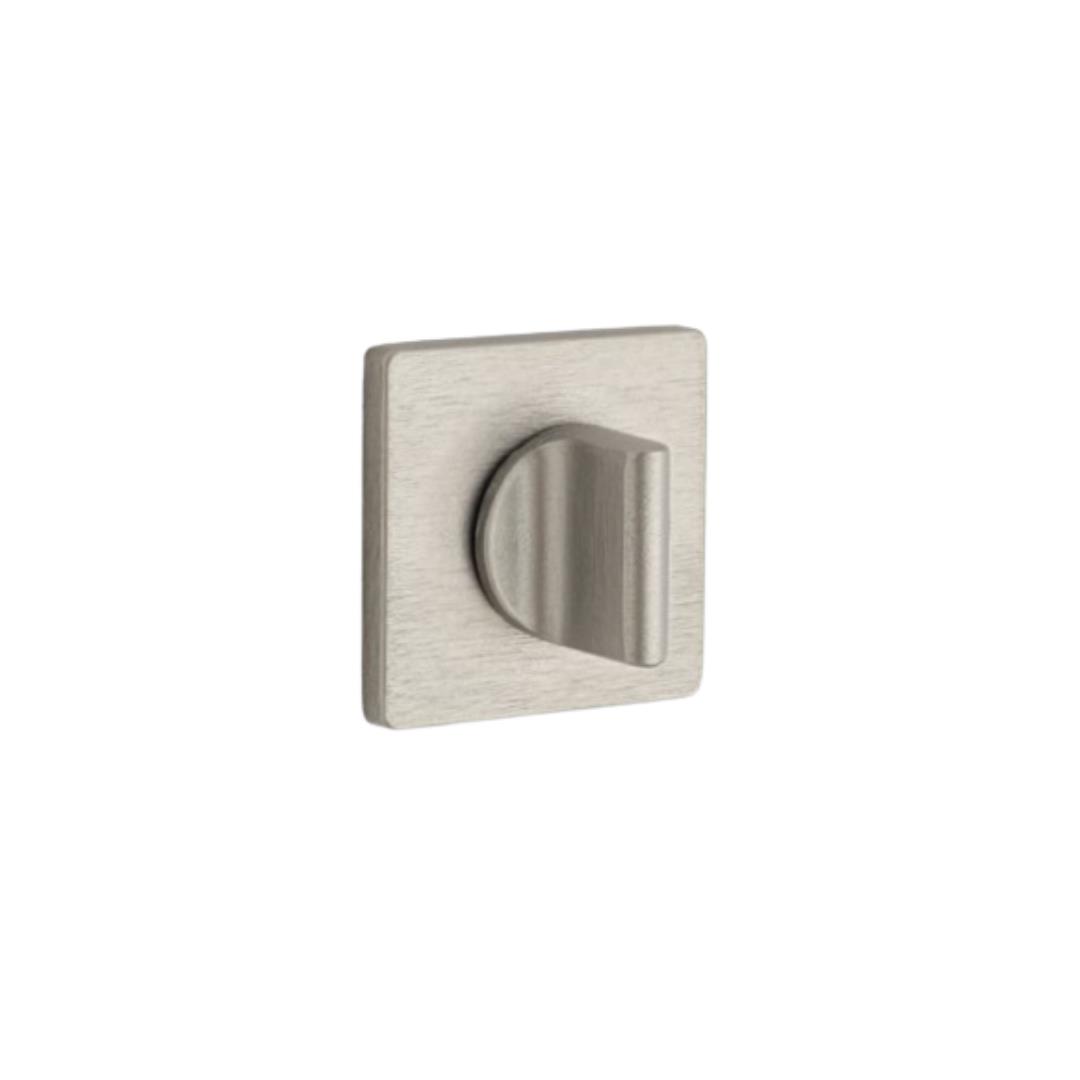 RO21 Kapı Kolu Rozeti WC Fırçalı Saten 52x52x5 mm