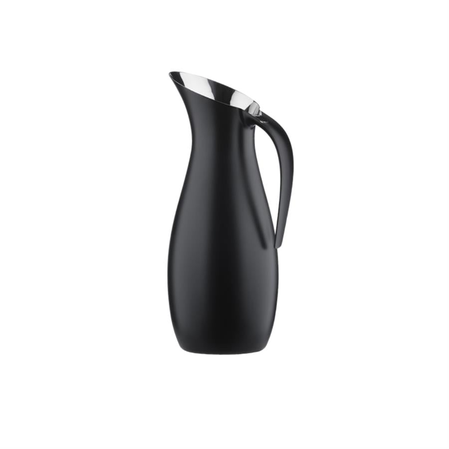 Rocks Sürahisi Mat Siyah Çelik 1.7 L - Çap:12 cm