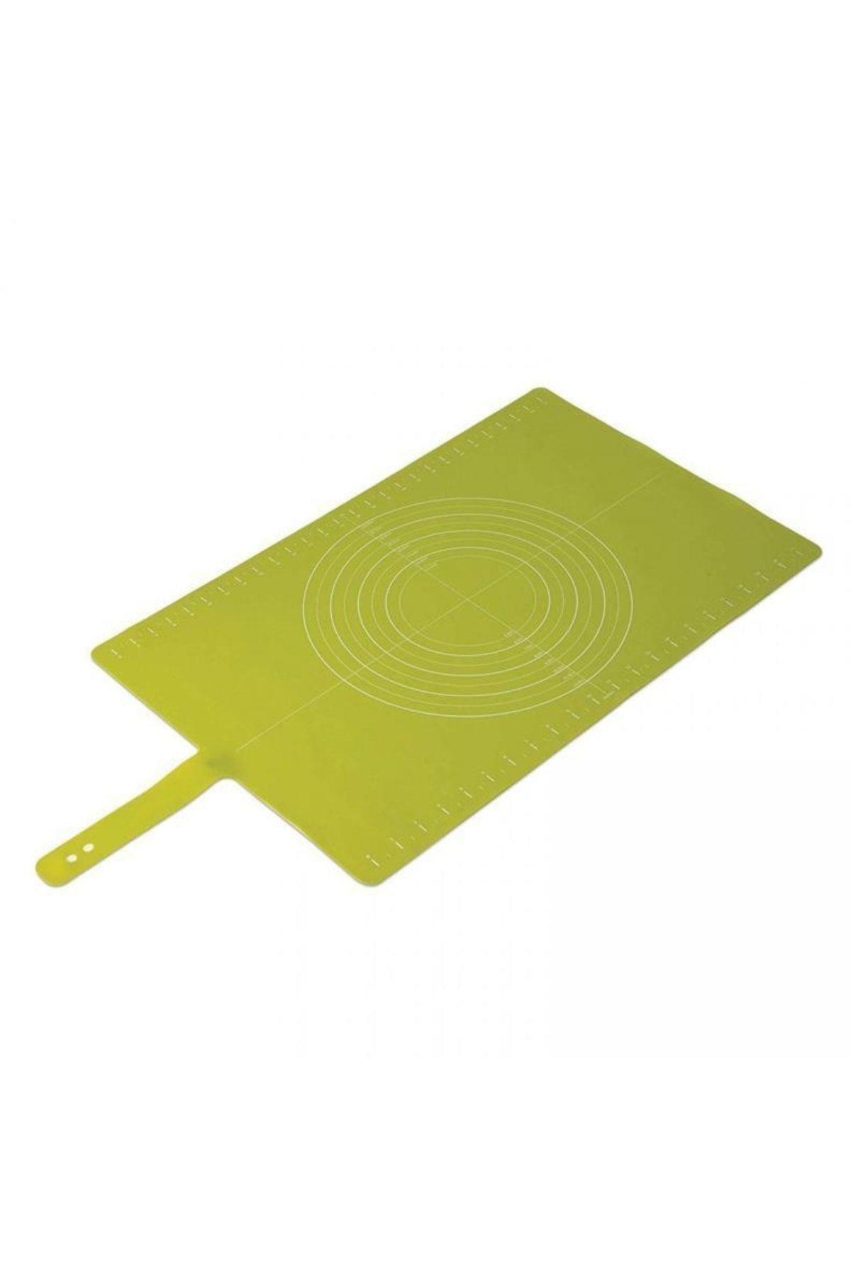 Roll-up Kaydırmaz Silikon Hamur Matı - Yeşil